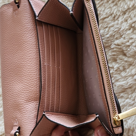 Beautiful NWOT Tory Burch Blush Pink & Gold Chain Dress Bag 🩷👗💛 - Picture 14 of 17